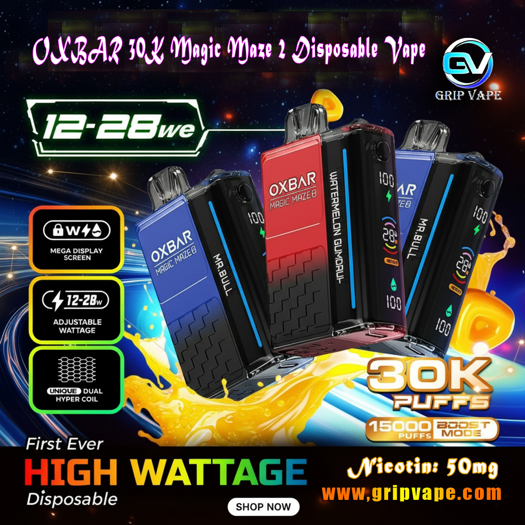OXBAR 30K Magic Maze 2 Disposable